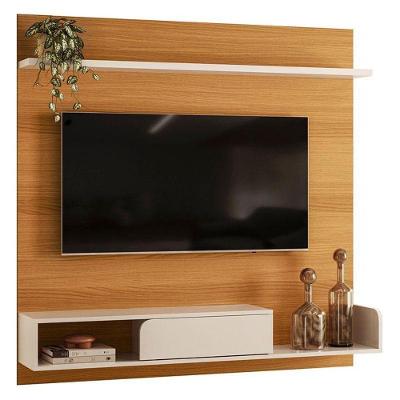 Painel Para Tv Suspenso Evo Cinamomo Off White – Hb Móveis