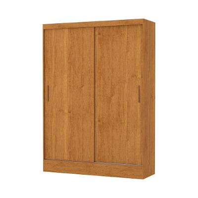 Guarda Roupa Solteiro Santiago 2 Portas 2 Gavetas Sem Espelho Carioca Moveis Cinamomo