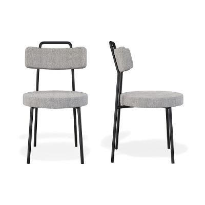 Conjunto 02 Cadeiras Bock Linho - Ssx Multicoisas Cinza