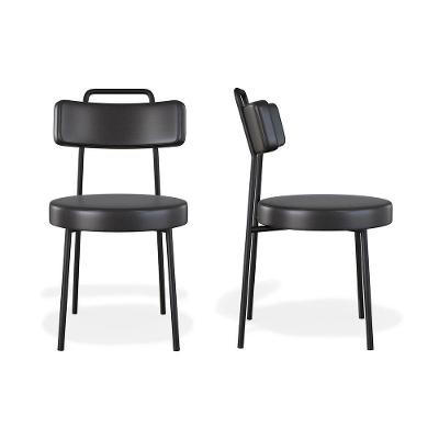 Conjunto 02 Cadeiras Bock Courissimo - Ssx Multicoisas Preto