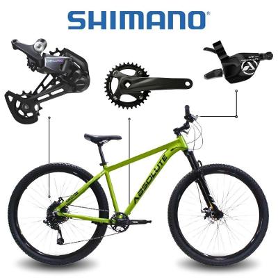 Bicicleta Aro 29 Absolute Nero 5 Shimano Deore 12v Freio Hidráulico - Verde - 15 Verde