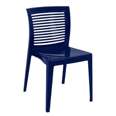 Cadeira Tramontina Azul Navy Em Polipropileno Victoria
