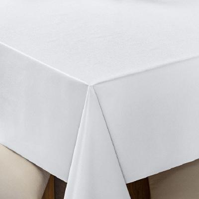 Toalha De Mesa 4 Lugares Térmica Impermeável 1,40 M X 1,40 M 100% Policloreto De Vinila - Branca