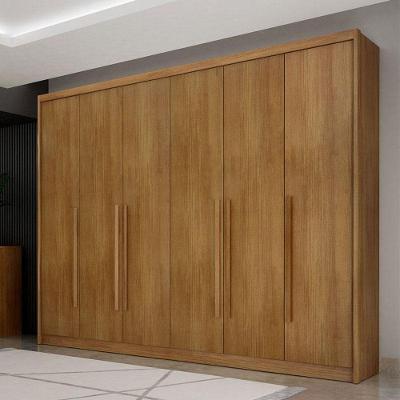 Guarda Roupa Casal Ambiente Bragança 6 Portas 6 Gavetas Cumaru 23 - Novo Horizonte