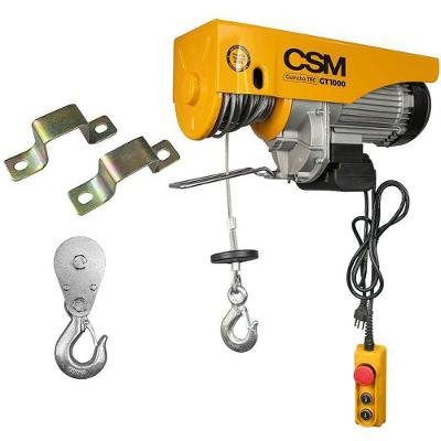 Guincho Elétrico Tec Gt 500-1000 Monofásico 220 Volts - 71000592 - Csm Guincho Eletrico Tec Gt 500-1000 Mono 220v Csm
