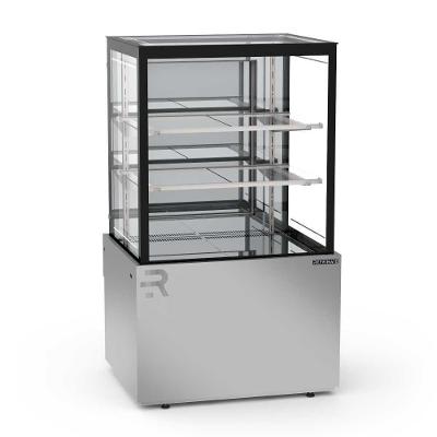 Vitrine Refrigerada 75 Cm 2 Prateleiras Titanium Premium Inox Vtprr750 2p 220V Refrimate