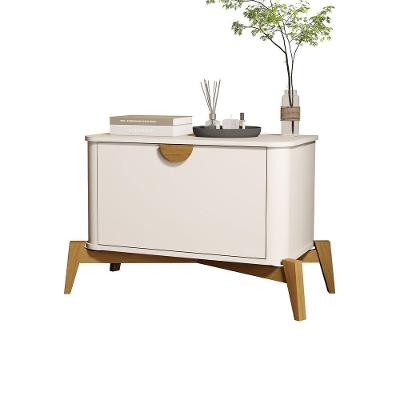 Mesa De Cabeceira Buriti Off White - Moveis Jb