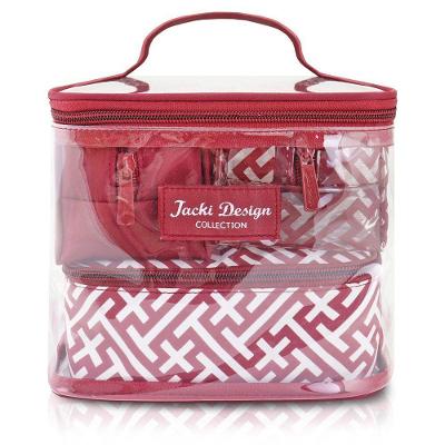 Kit Necessaire 4 Peças Coleção Diamantes - Jacki Design