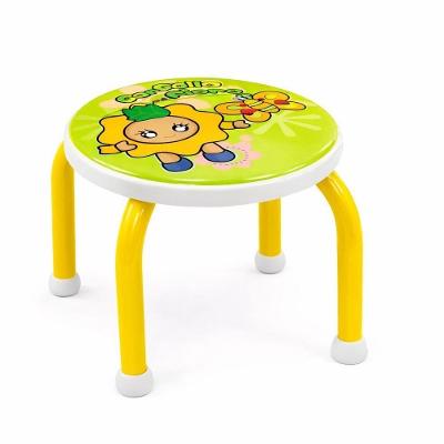 Banqueta Infantil Amarela Multiuso Para Estudos E Lanche Conforto E Segurança Para O Dia A Dia Das Crianças