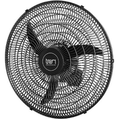 Ventilador Oscilante de Parede Tron 140W Hélice 60cm Preto 51.01-1209 Bivolt