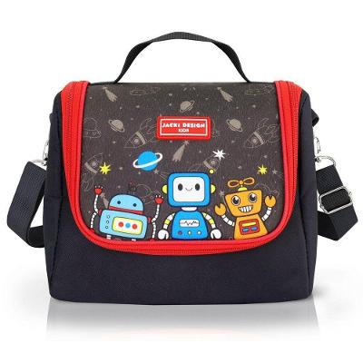 Lancheira Térmica Infantil Amiguinhos Jacki Design – 4.752 Ml Robo Preto