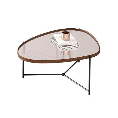 Mesa De Centro Organica Alamanda Castanho - Moveis Jb