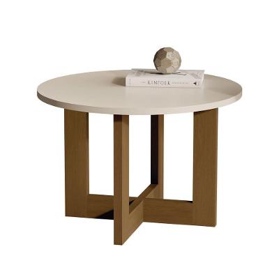 Mesa De Centro Jb 8001 Luxo Off White Com Nature - Moveis Jb