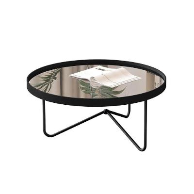 Mesa De Centro Alamanda Preto Pe Preto - Moveis Jb