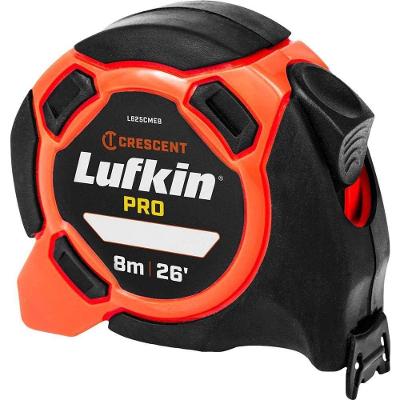 Trena Curta Com Trava, 8,0 M X 25,4 Mm, L625cmeb, Lufkin Ostenvonder