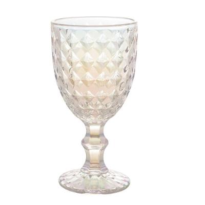 Taça De Vidro Furta Cor Roman Rainbow Para água Transparente 345ml Wolff