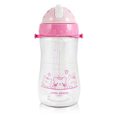 Garrafa Infantil Amiguinhos 460 Ml - Jacki Design Gata Rosa
