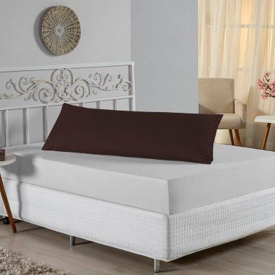 Fronha Xuxão Nobre 1 Peça 1,30m X 40cm Malha 100% Algodão - Marrom