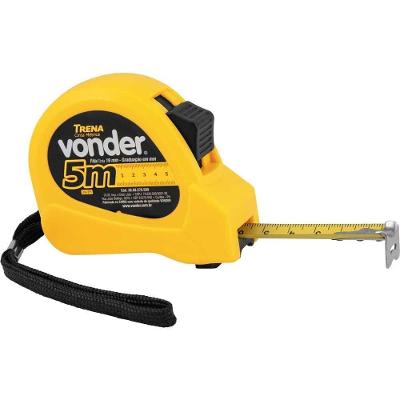 Trena Curta De Aço 5 M X 19 Mm Vonder Ostenvonder