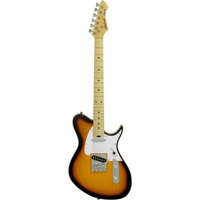 Guitarra Elétrica Pro II J-TL 2 Tone Sunburst com Captadores CS-1 e OS-1, Braço em Maple, Aria