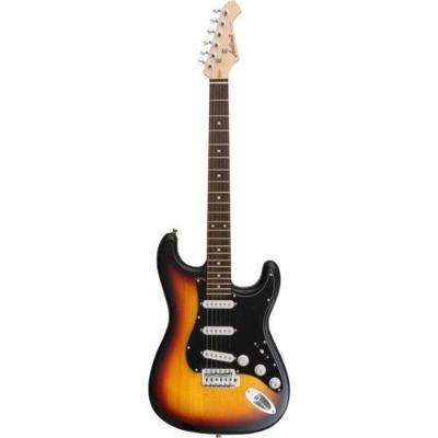 Guitarra Elétrica Pro II STG-003-SPL com Escala em Rosewood e Ponte VFT-1 Tremolo 3 Tone Sunburst