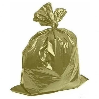 Saco de Lixo Kit com 3 de 60L 100 Unidades Reforçado para Lixeiras Azul Vermelho Amarelo Laranja Ou