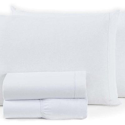 Jogo De Cama Montreal Casal King 4 Peças Percal 150 Fios 100% Algodão - Branco