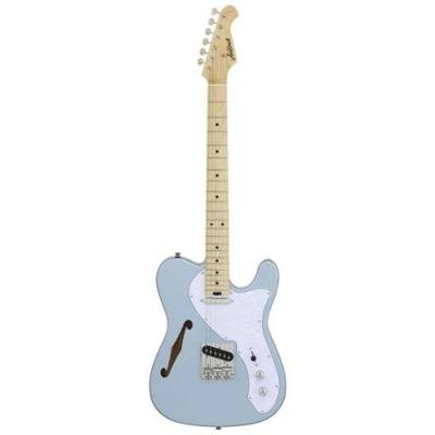 Guitarra Elétrica Aria Pro II TEG-TL Corpo em Okoume, Braço em Maple, Metallic Ice Blue Aria Guitars
