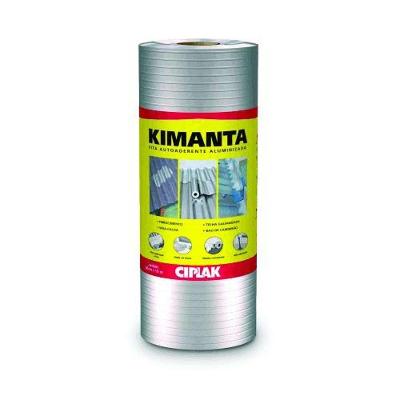 Fita Asfáltica Aluminizada 50cmx10m Para Vedação E Proteção - Alta Resistência à Intempérie