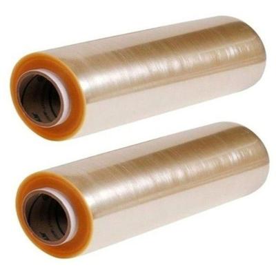 Kit 2 Rolos Filme PVC Guarufilme Linha Refil 60CM X 300M Transparente para Embalagem Higipack