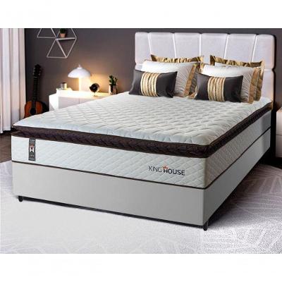 Cama Box Espuma San Diego Casal 138x188 Branco King House