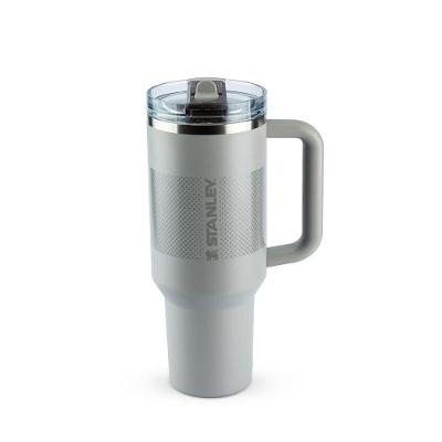 Copo Com Canudo Stanley Quencher Protour 1.18l Anti Vazamento Ash
