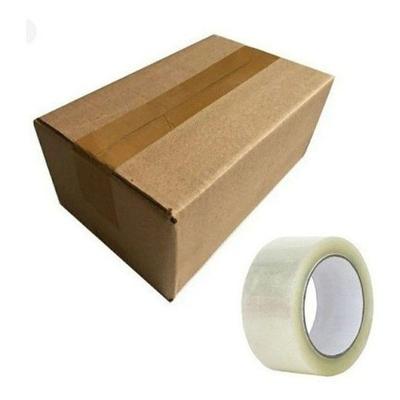 Fita Adesiva Higipack Transparente 48X100 Caixa com 80 Rolos para Fechamento de Caixas e Embalagens