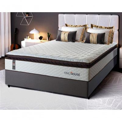 Cama Box Espuma San Diego Casal 138x188 Branco King House