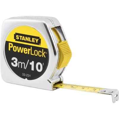 Trena Curta De Aço, 3,0 M X 12,7 Mm, Powerlock 33.231s Stanley Ostenvonder