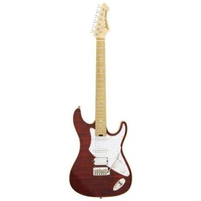 Guitarra Elétrica Pro II 714-MK2 Fullerton com Captadores Alnico-5 Ruby Red Aria Guitars