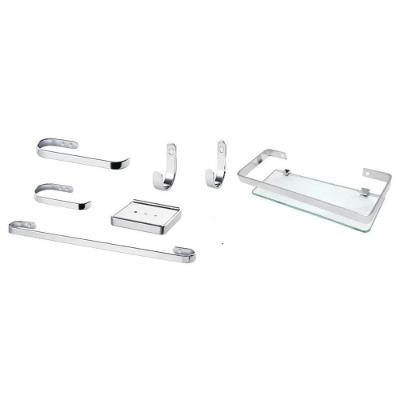 Suporte Kit De Acessório Para Banheiro 7 Peças