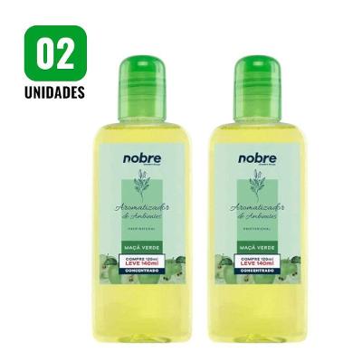 Kit 2 Aromatizantes de Ambiente Maçã Verde com Borrifador e Perfume Duradouro Concentrado