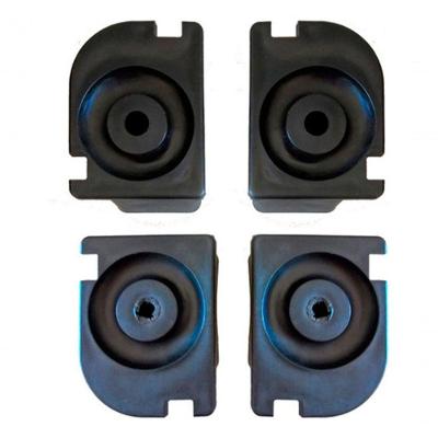 Conjunto de Sapatas para Carrinho Lavanderia 370LTS JSN para Encaixe em Caixa com 2 Pares Higipack