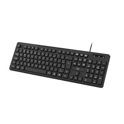 Teclado Com Fio C- Cabo De 150cm Preto Tc144