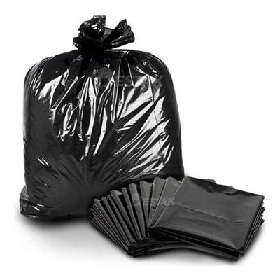 Saco para Lixo Modelo Reforçado 60 Litros em Polietileno Baixa Densidade Preto Higipack