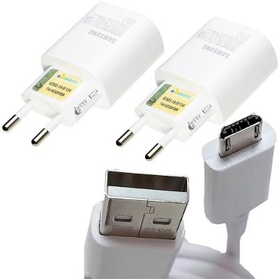 Carregador de Celular Outras Marcas Samsung Micro USB com Turbo Power Fast Charge Bivolt 100V–240V