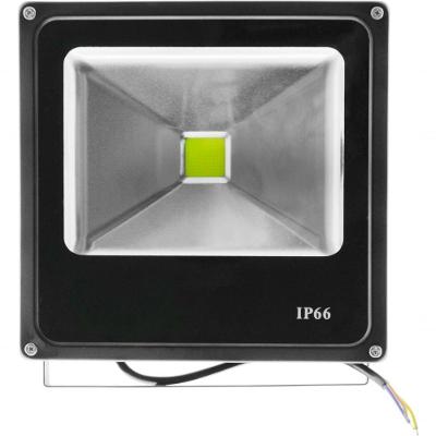 Kit 2 Refletor de LED Externo Jardim Fachada Muro 20W IP66 Preto Solar Light