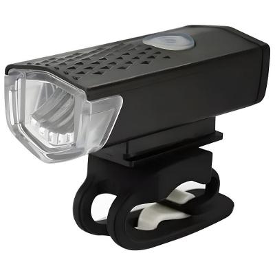 Kit de Farol para Bike Ultra LED USB Recarregável com Iluminação Frontal e Traseira Branco Utimix