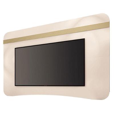 Painel Suspenso Armony Off White Champanhe - Hb Móveis