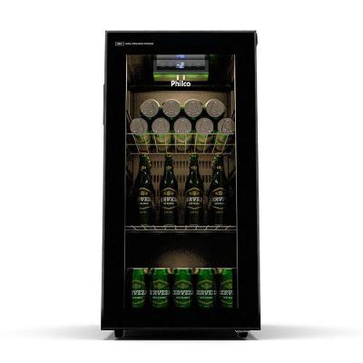 Cervejeira 3 em 1 PCV09A 96L Porta de Vidro Triplo Preto 220V Philco