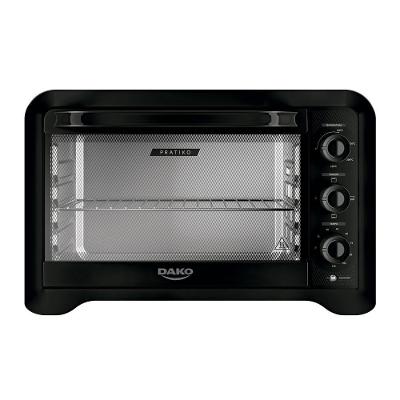 Forno de Bancada Elétrico Dako Pratiko 50L com Grill Preto 110V