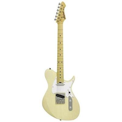 Guitarra Aria Pro II J-TL com 3 Captadores Single Coil e Ponte VLT-1 See-through Vintage White Aria