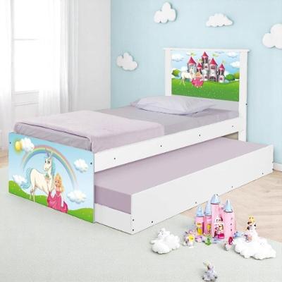 Bi Cama Juvenil Zap Com Cabeceira Princesa Encantada
