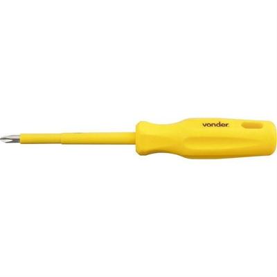 Chave Philips Com Haste Isolada 1000v Nº0 1/8x2 - 30.72.800.182 - Vonder Chave Philips H.isol.1/8x2 N-0 1000v